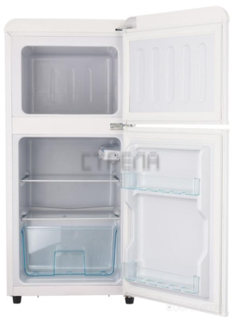 Холодильник с верхней морозильной камерой HARPER HRF-T120M (белый)