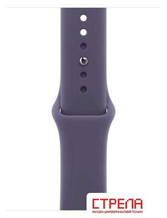 Умные часы Apple Watch Series 11 42 мм (алюминиевый корпус, серебристый/фиолетовый туман, спортивный силиконовый ремешок M/L)