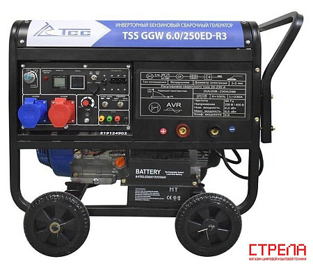 Бензиновый генератор ТСС GGW 6.0/250ED-R3