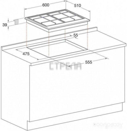 Варочная панель Whirlpool GMT 6422 AN