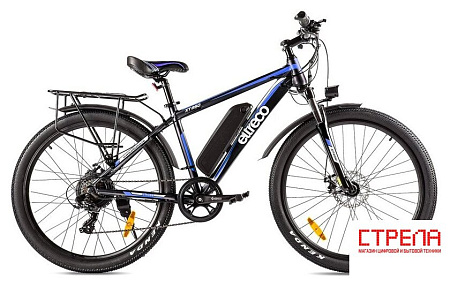 Электровелосипед Eltreco XT 850 (черный/синий)