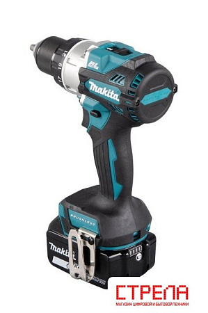 Дрель-шуруповерт Makita DDF486RT (с 1-им АКБ, кейс)