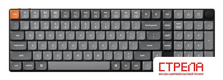 Клавиатура Keychron K17 Max RGB K17M-B3 (Gateron Low Profile Brown 2.0, нет кириллицы)