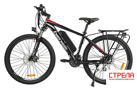 Электровелосипед Benelli E-MTB Alpan 27.5 (черный/красный)