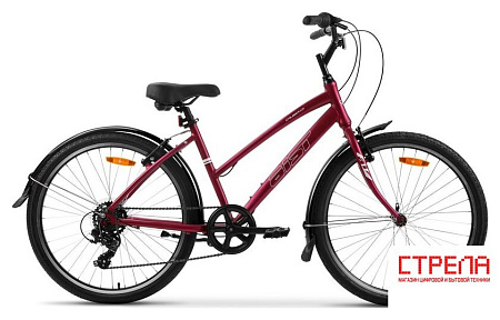 Велосипед AIST Cruiser 1.0 W р.13.5 2024 (вишневый)