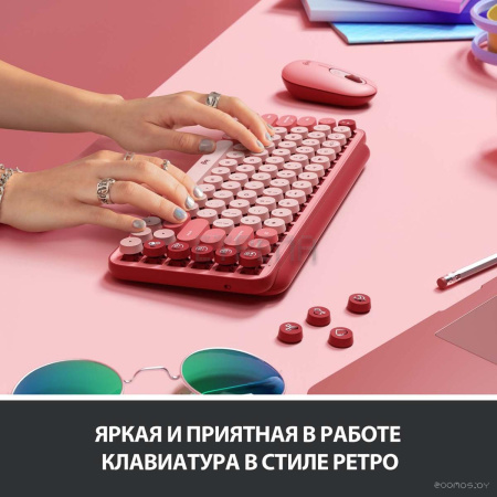 Клавиатура Logitech Pop Keys Heartbreaker