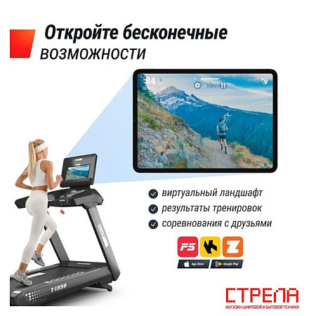 Электрическая беговая дорожка Unix Fit T-1350 PRO (LED)