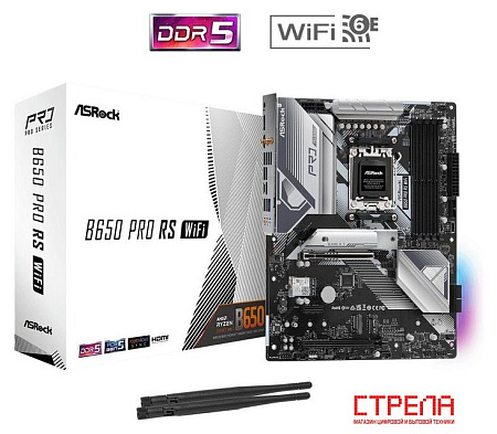 Материнская плата ASRock B650 Pro RS WiFi