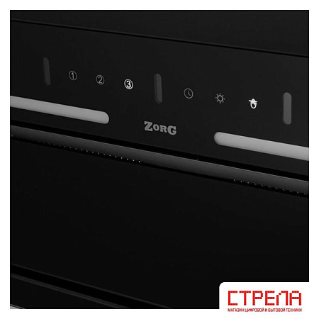 Кухонная вытяжка ZorG Neve 1260 60 S-GC (черный)