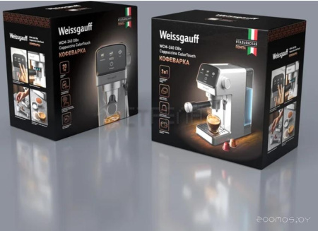 Рожковая кофеварка ? WCM-240 DBx Cappuccino ColorTouch