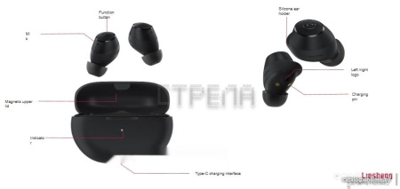 Наушники Haylou GT1 2022 (черный)