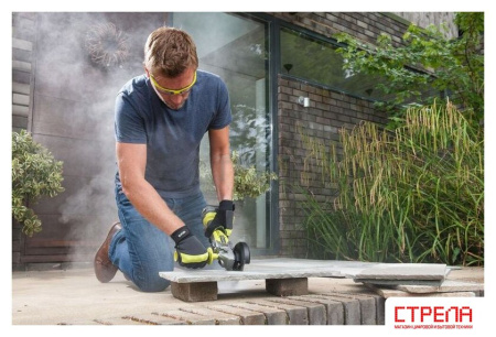 Угловая шлифмашина Ryobi R18AG7-140S (с 1-м АКБ)