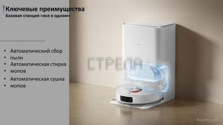 Робот-пылесос Xiaomi Robot Vacuum X20 Pro D102GL (международная версия, белый)