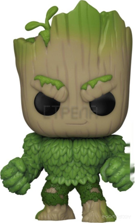 Фигурка Funko POP! Bobble Marvel We Are Groot Groot as Hulk (1397) 81338