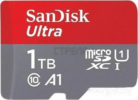 Карта памяти SanDisk Ultra SDSQUAC-1T00-GN6MA microSDXC 1TB