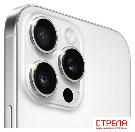Телефон Apple iPhone 16 Pro Max Dual eSim 512GB (белый титан)