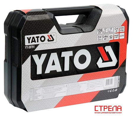 Универсальный набор инструментов Yato YT-38791 (108 предметов)