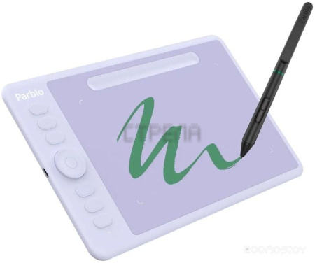 Графический планшет Parblo Intangbo S (сиреневый)