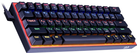 Клавиатура Redragon Fizz (черный/красный)