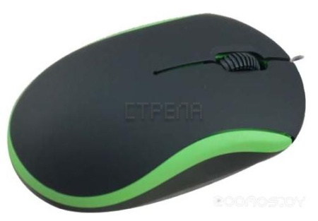 Мышь Ritmix ROM-111 Black-Green USB