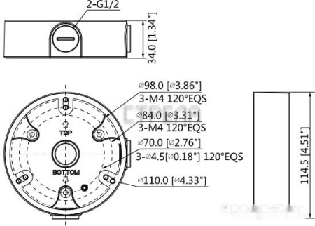 Кронштейн Dahua DH-PFA136
