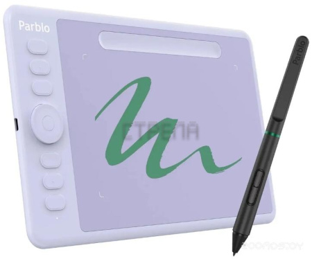 Графический планшет Parblo Intangbo S (сиреневый)