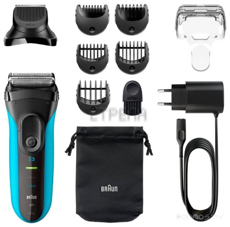 Электробритва мужская Braun 3010BT Series 3 Shave&Style