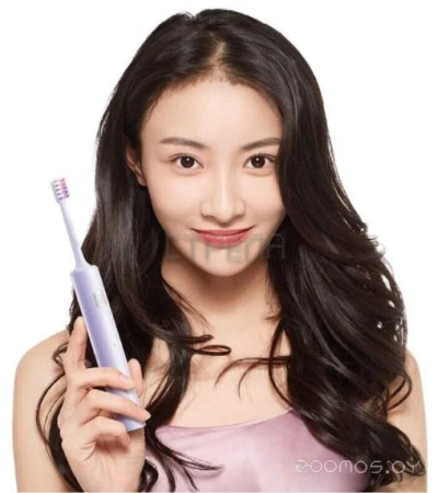 Электрическая зубная щетка Dr.Bei BY-V12 (фиолетовый)