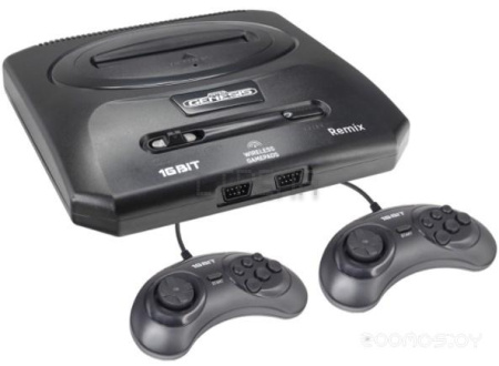 Игровая приставка Retro Genesis Remix Wireless 8+16 Bit (2 геймпада, 600 игр)