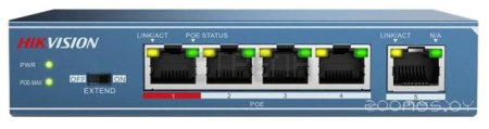 Коммутатор Hikvision DS-3E0105P-E