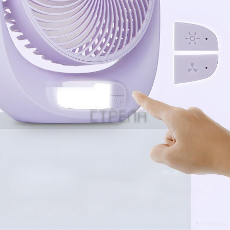 Вентилятор Evolution AirLeaf AL-101 (фиолетовый)