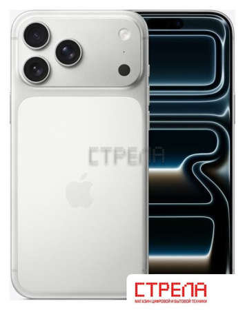 Телефон Apple iPhone 17 Pro Max Dual eSim 256GB (серебристый)