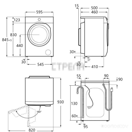Стиральная машина Maunfeld MFWM148WH02