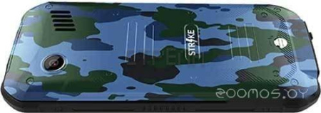Кнопочный телефон Strike P30 (синий камуфляж)