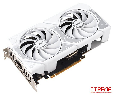 Видеокарта ASUS Dual GeForce RTX 5060 8GB GDDR7 White OC Edition DUAL-RTX5060-O8G-WHITE