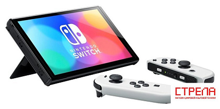 Игровая приставка Nintendo Switch OLED (белый)