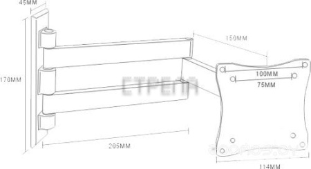 Кронштейн Arm Media LCD-7101