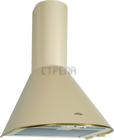 Кухонная вытяжка Elikor Эпсилон 50П-430-П3Л (ваниль/золото)