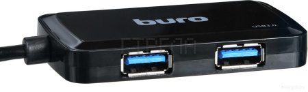 USB-хаб Buro BU-HUB4-U3.0-S