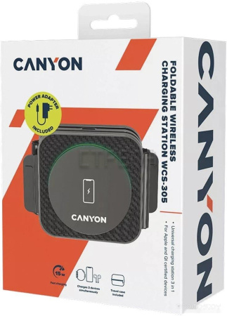 Беспроводное зарядное Canyon WS-305