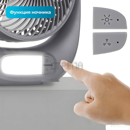 Вентилятор Evolution AirLeaf AL-101 (серый)