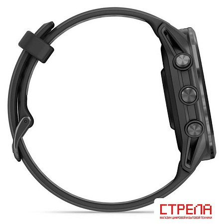 Умные часы Garmin Forerunner 970 47 мм (темно-серый/серый)