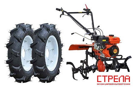 Мотокультиватор бензиновый Skiper SP-850S (колеса 4.00-10)