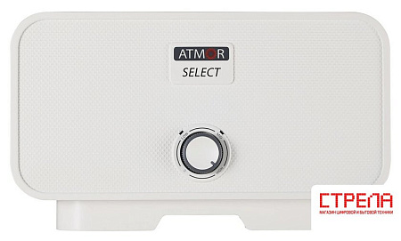 Проточный электрический водонагреватель Atmor Select 12 кВт TR (белый)