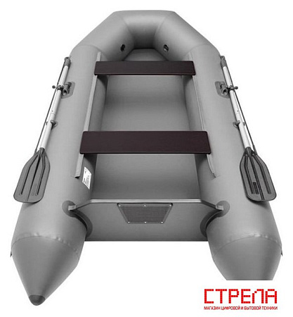 Моторная лодка Roger Boat Standart 2800 (с привалом, серый)