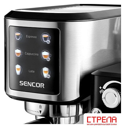 Рожковая кофеварка Sencor SES 4910SS