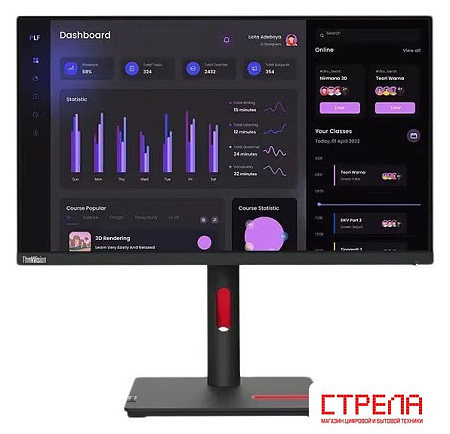 Монитор Lenovo ThinkVision T24i-30 63CFMATXUK