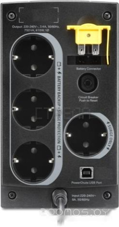Источник бесперебойного питания APC Back-UPS 750VA [BC750-RS]