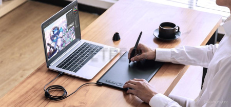 Графический планшет Huion Inspiroy H610X (черный)