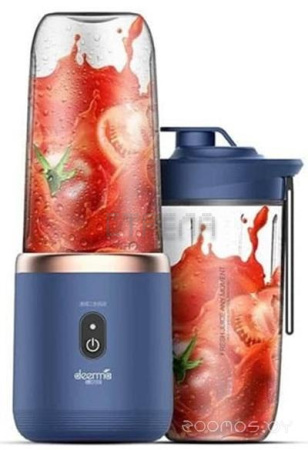 Портативный блендер Deerma DEM-NU06 Blue